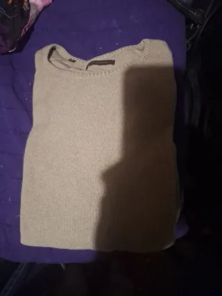 Jersey Adolfo Domínguez Beige Talla 7