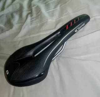 Sillín Bici Antiprostatico GES Negro