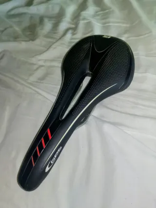 Sillín Bici Antiprostatico GES Negro