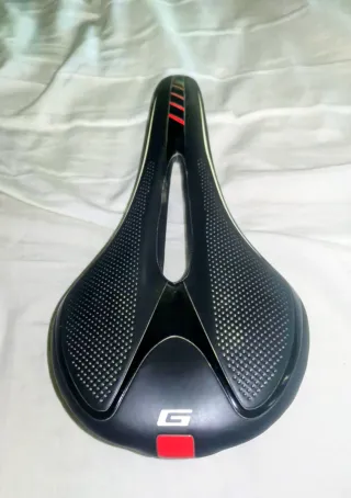 Sillín Bici Antiprostatico GES Negro