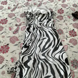 Vestido camisero rayas rosa y blanco Talla M