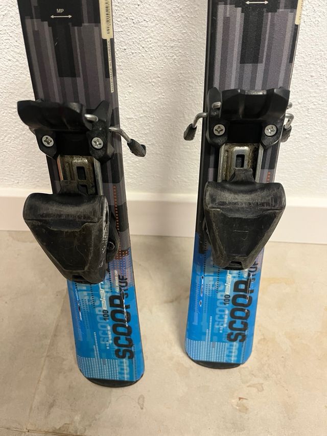 Esquís Elan Scoop STUF 100cm Infantiles