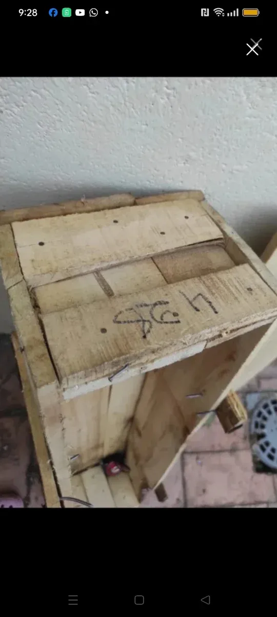 Caja de madera