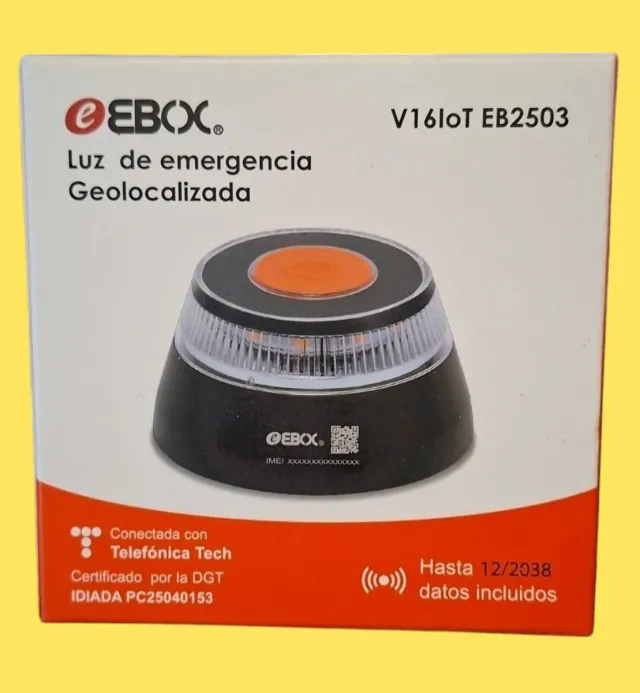 Baliza V16 Geolocalizada Ebox Homologada DGT