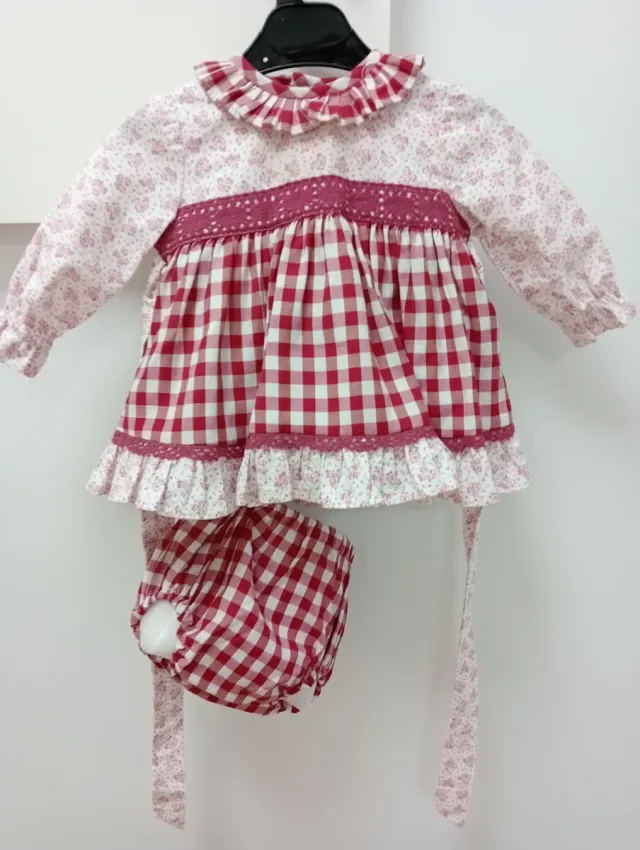 VESTIDO INVIERNO Y CULOTE ‼️ 9/12M NUEVO‼️