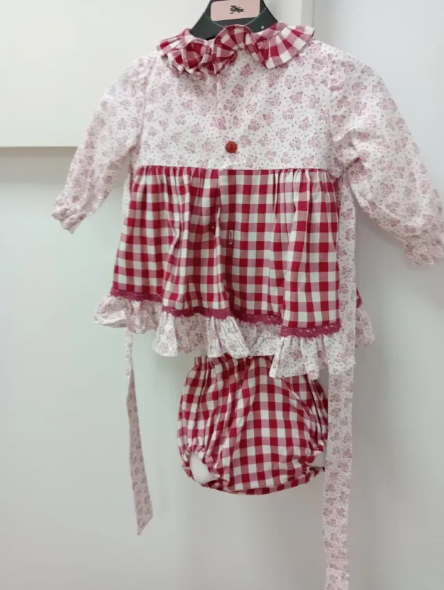 VESTIDO INVIERNO Y CULOTE ‼️ 9/12M NUEVO‼️