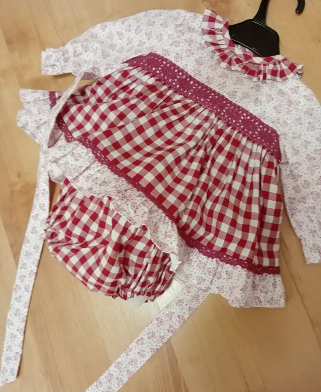 VESTIDO INVIERNO Y CULOTE ‼️ 9/12M NUEVO‼️