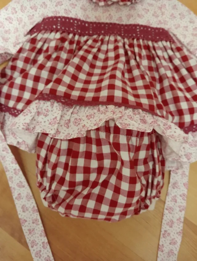 VESTIDO INVIERNO Y CULOTE ‼️ 9/12M NUEVO‼️