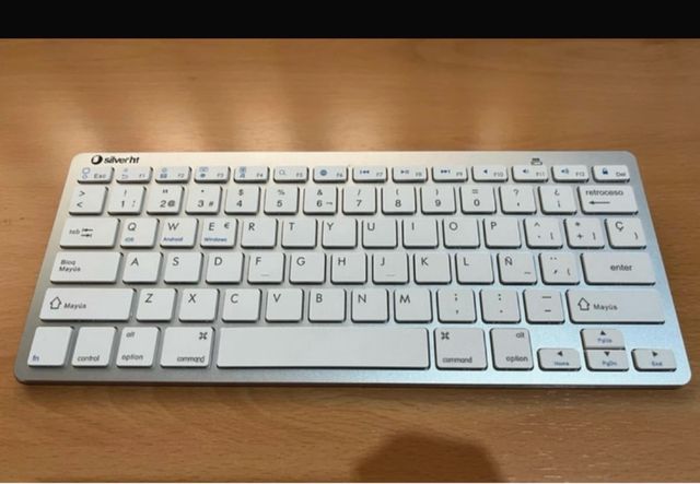 Teclado SilverHT Bluetooth Inalámbrico Windows