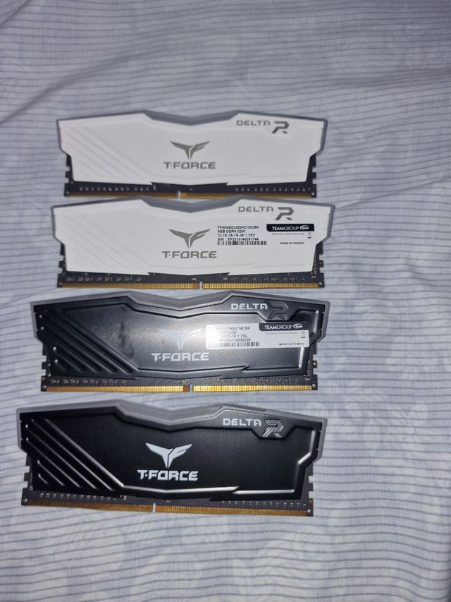 Memoria ram 32gb 4 modulos de 8 rgb