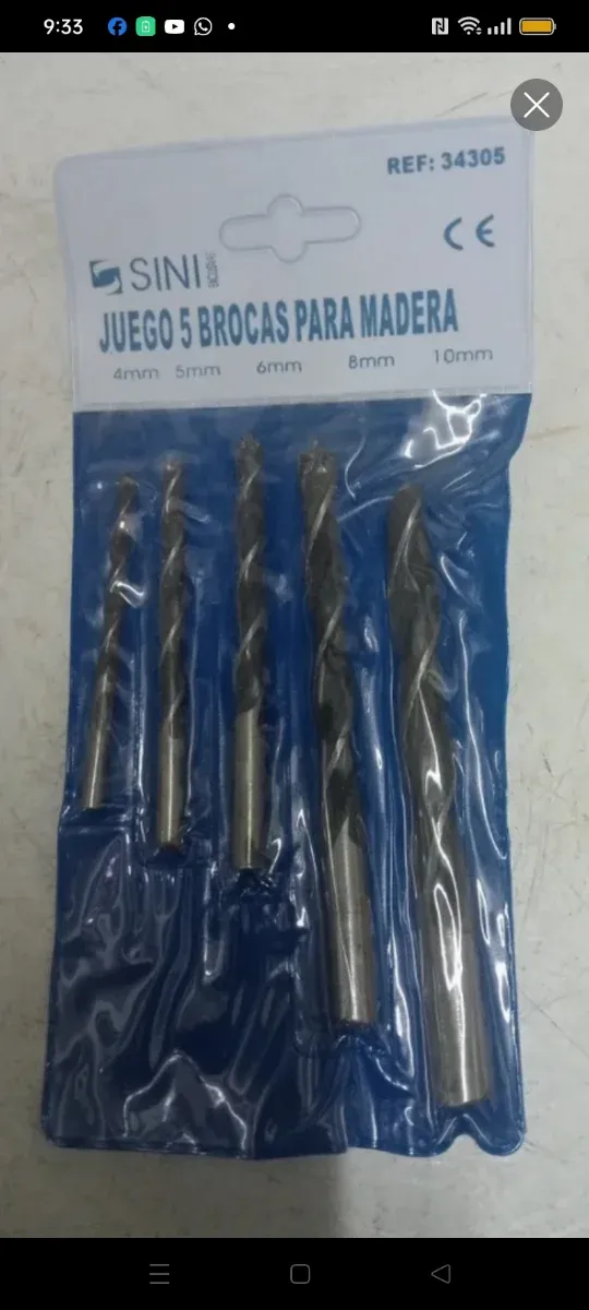 5 brocas especiales para madera