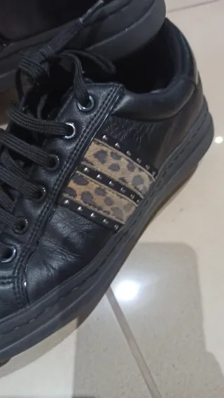 Geox sneakers pelle 38 maculati