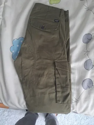 Pantalones cargo JACK&JONES verde oliva