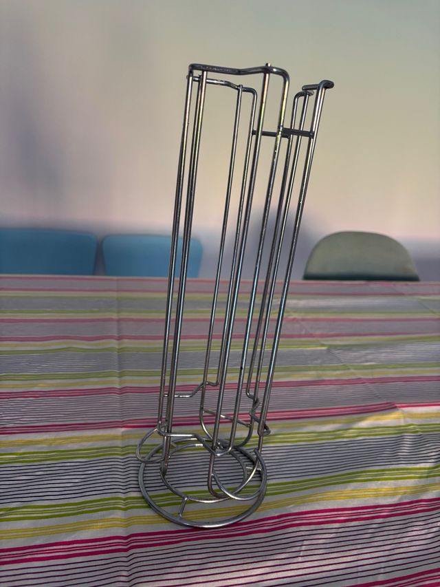 Portacápsulas café metal