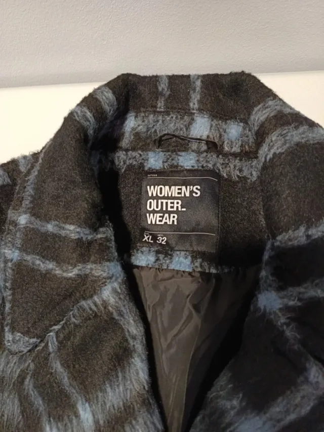 Chaqueta Lefties cuadros negro y azul