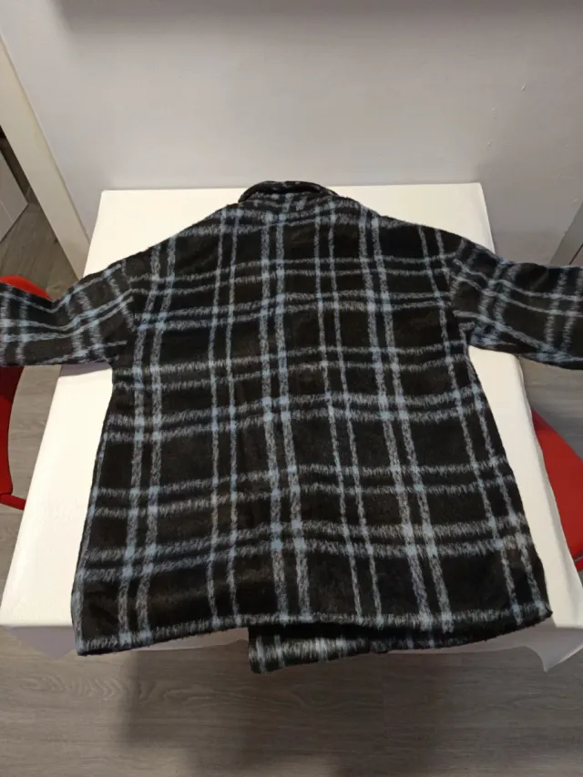 Chaqueta Lefties cuadros negro y azul