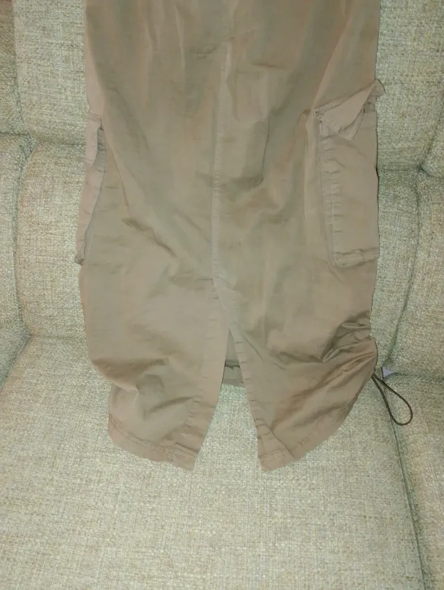 Gonna Bershka marrone cargo