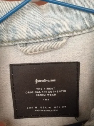 Chaqueta vaquera o versái