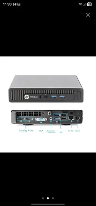 3 HP EliteDesk 705 G3 Ordenador 8GB RAM