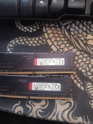 2x HyperX Fury DDR4 RAM