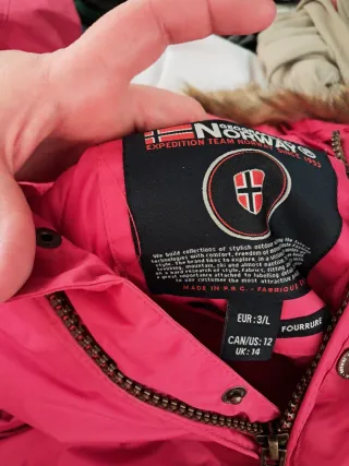 Chaqueta Geographical Norway Rosa