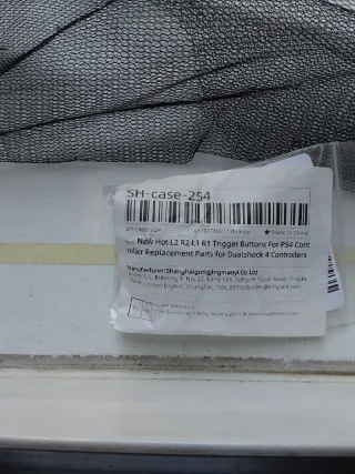 Botones Mando PS4 (PlayStation 4) Negros