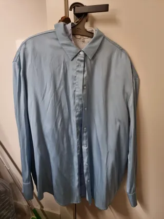 Blusa Manguun Turquesa Talla 42