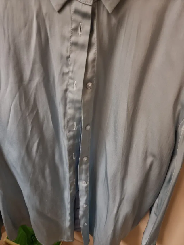 Blusa Manguun Turquesa Talla 42