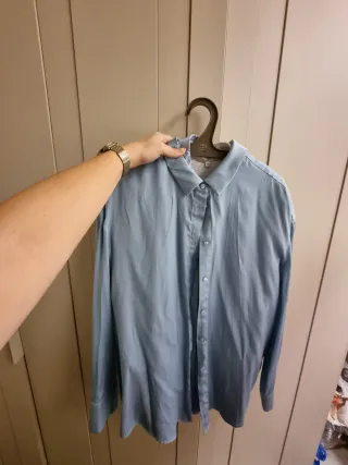 Blusa Manguun Turquesa Talla 42