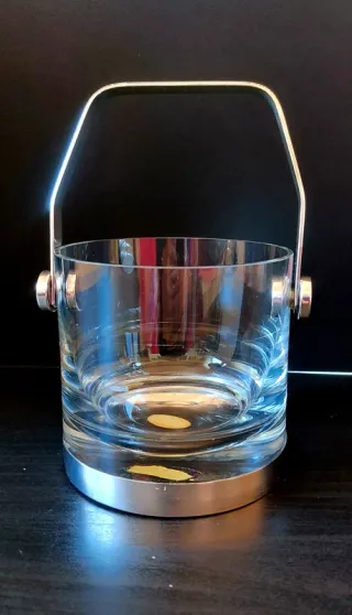 Argento 800 porta ghiaccio