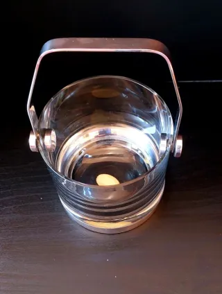 Argento 800 porta ghiaccio