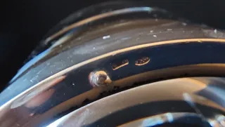 Argento 800 porta ghiaccio