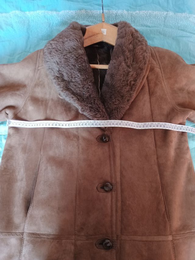Cappotto Montone Beige/Marrone Vero Muflone