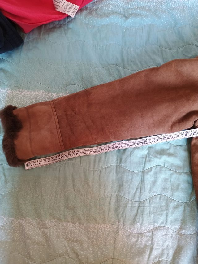 Cappotto Montone Beige/Marrone Vero Muflone