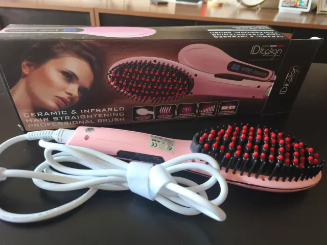 Spazzola piastra per capelli in ceramica IDItalian