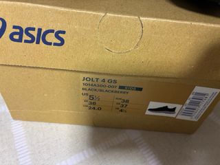 Zapatillas Asics Jolt 4 GS Negro/Morado Talla 38