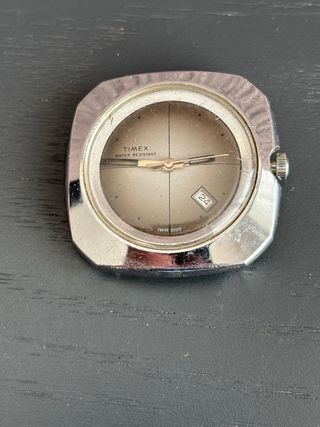 Reloj Timex Vintage Dorado y Plateado