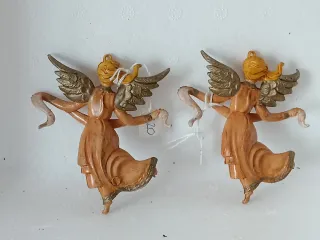 2 Angeli Pastori Presepe Gloria