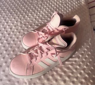 Zapatillas Adidas Rosa y Blancas
