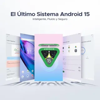 Tablet Android 15 20GB+128GB Azul