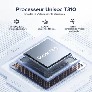 Tablet Android 15 20GB+128GB Azul