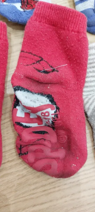 6 paia di calzini bimbo 1-2 anni Spiderman e Orset