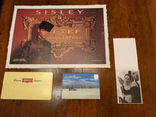 Materiale pubblicitario Sisley anni 80-90