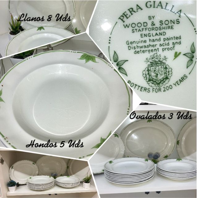 Platos Pera Gialla Wood & Sons