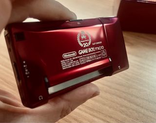 Game Boy Micro Edición Especial 20 Aniversario