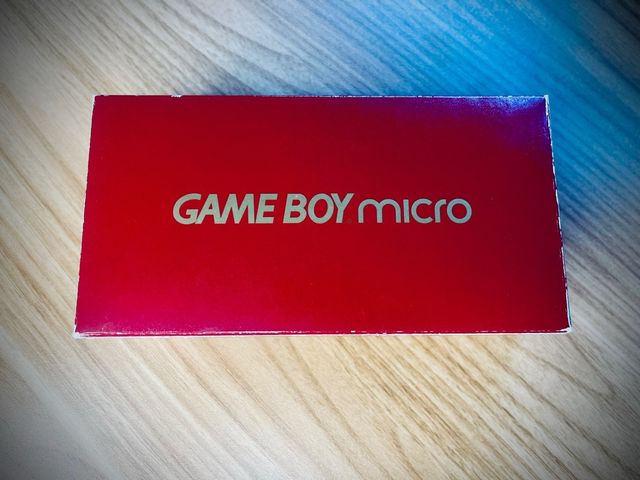Game Boy Micro Edición Especial 20 Aniversario