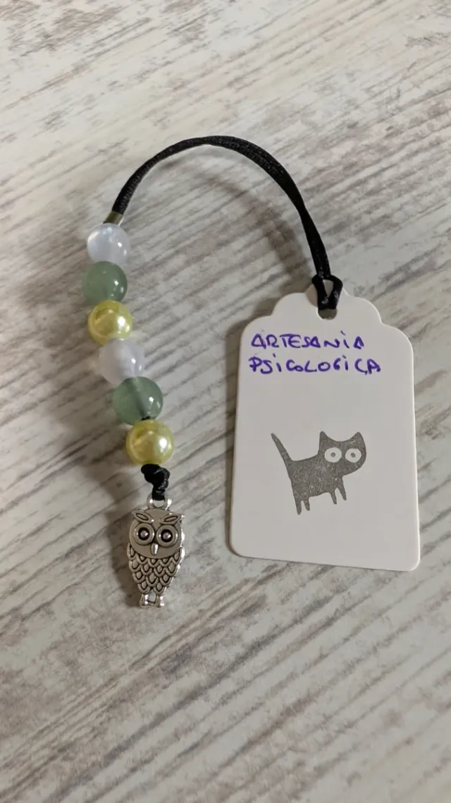 Colgante Búho Suerte Cuentas Móvil/Bolso