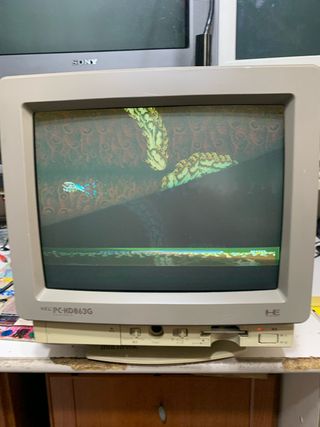 Pc engine NEC PC-KD863G para piezas o reparar