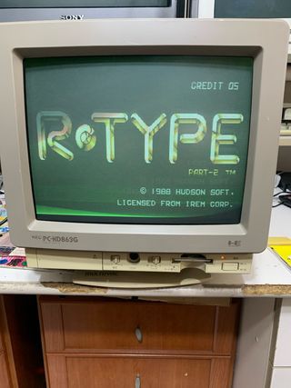 Pc engine NEC PC-KD863G para piezas o reparar