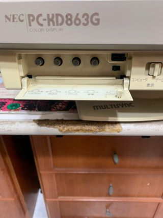 Pc engine NEC PC-KD863G para piezas o reparar
